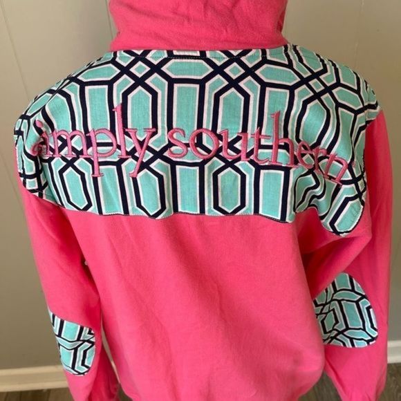 Simply Southern (s) Half Zip Sweatshirt - Picture 7 of 8